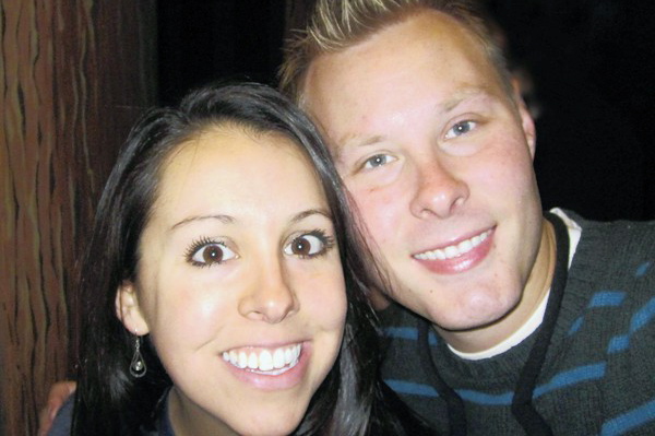 Stetson University student Jason Sauter and his girlfriend, Nancy Vidarte.